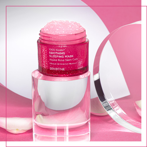 SENSITIVE 1000 ROSES SOOTHING SLEEPING MASK